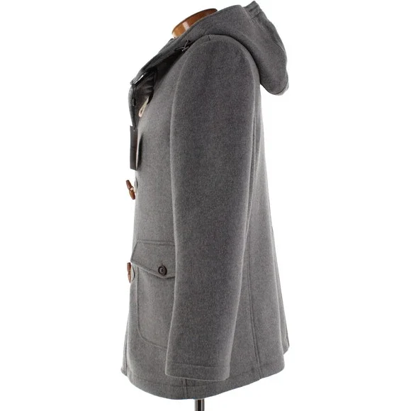 Cardinal of Canada NWT Wool Blend Duffle Coat Size L (42-44) US McBride In Gray